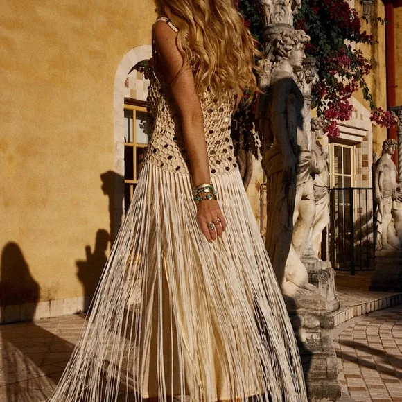 Metal Disc Fringe Vest - Picture 7 of 10